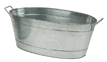 Large drinks cooler/steel bin